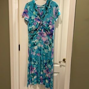 Colorful, ocean colored dress